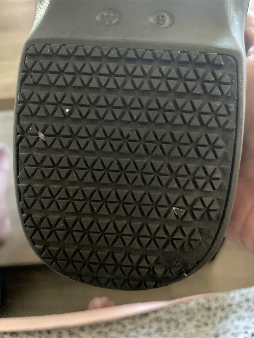 Crocs Neria Pro 11 Black gray cheetah print medical healthcare clogs women’s 9 - Picture 9 of 10